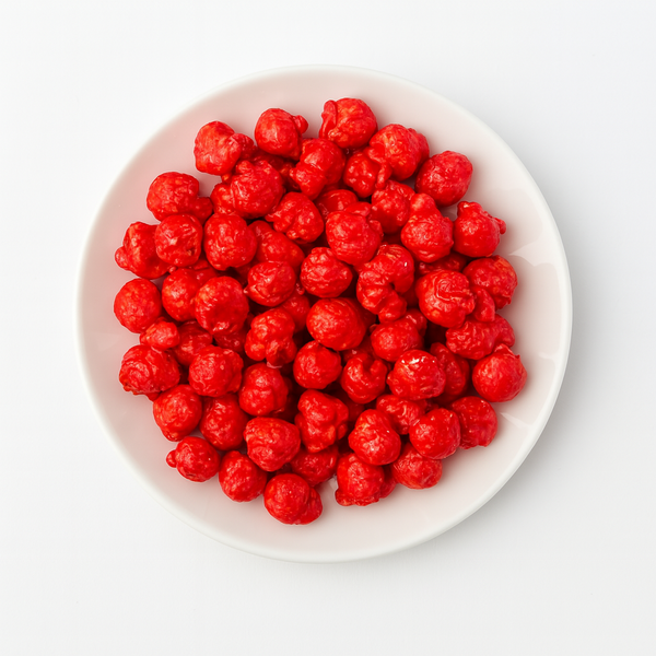 Cherry Pop Punch Candy Coated Popcorn 16oz Container