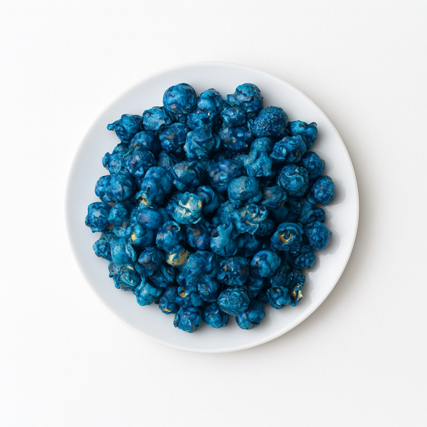 Blueberry Blast-Off  Candy Coated Popcorn 16oz Container