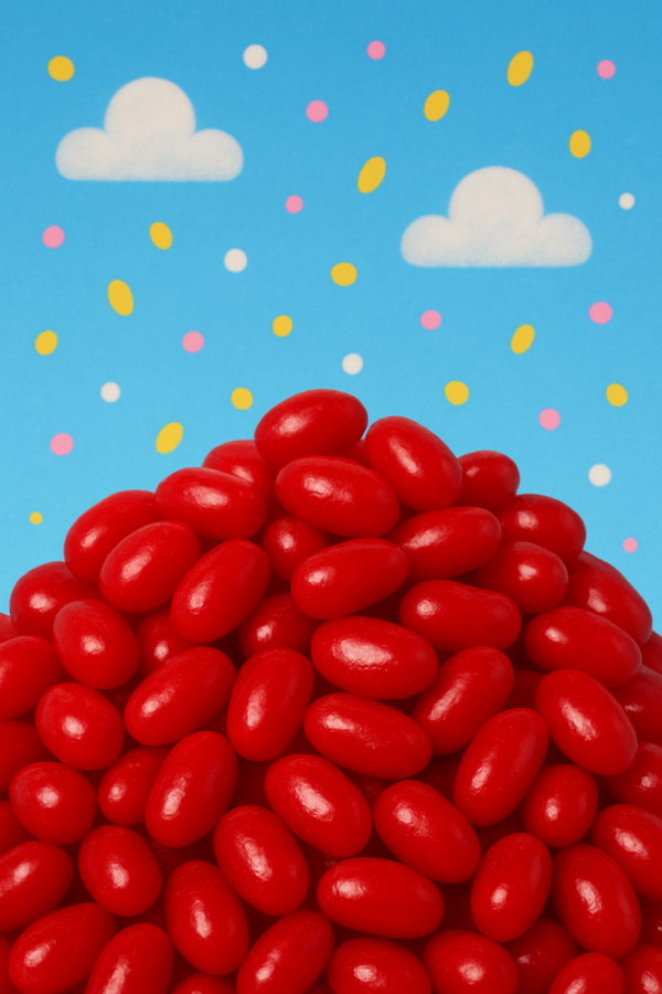 Jelly Belly Red Jelly Beans - Cinnamon 1LB