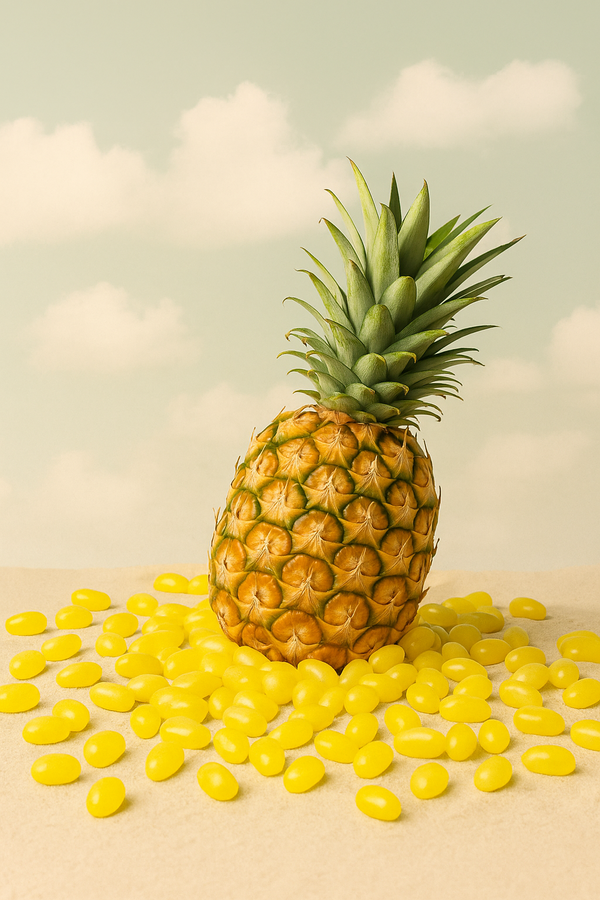 Jelly Belly Yellow Jelly Beans - Crushed Pineapple 1LB