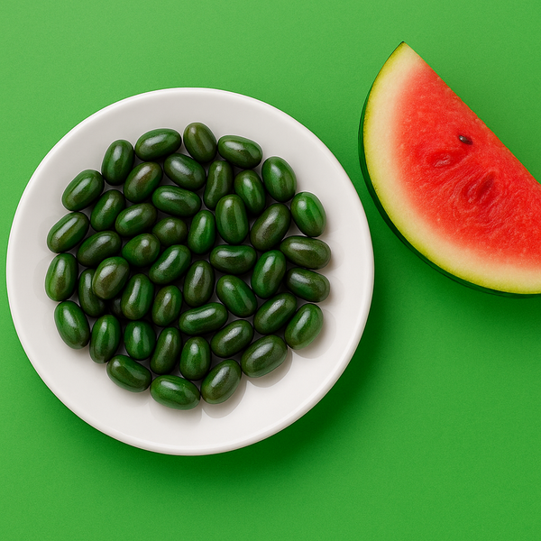 Jelly Belly Dark Green Jelly Beans - Watermelon 1LB