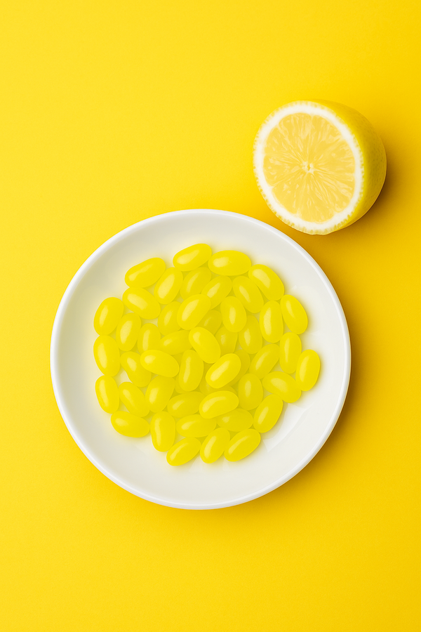 Jelly Belly Yellow Jelly Beans - Sunkist Lemon 1LB