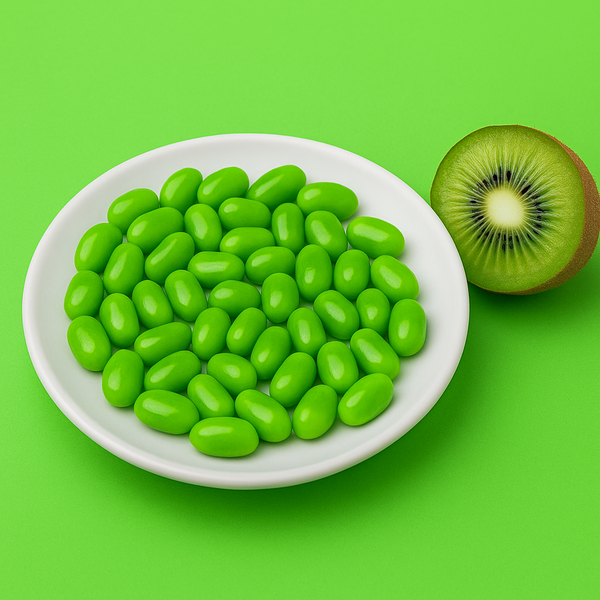 Jelly Belly Bright Green Jelly Beans - Kiwi 1LB