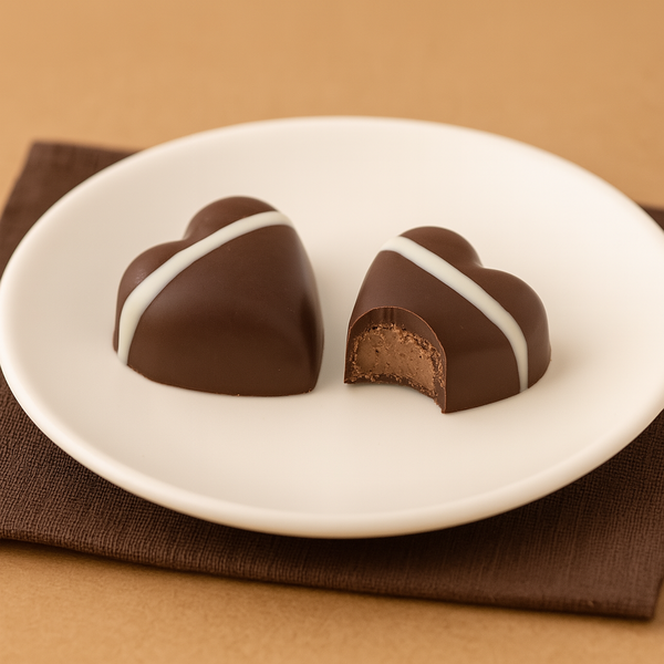 Non-Dairy Praline Crunch Hearts 8OZ