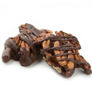 Dark Chocolate Caramelized Pecan Clusters 8OZ
