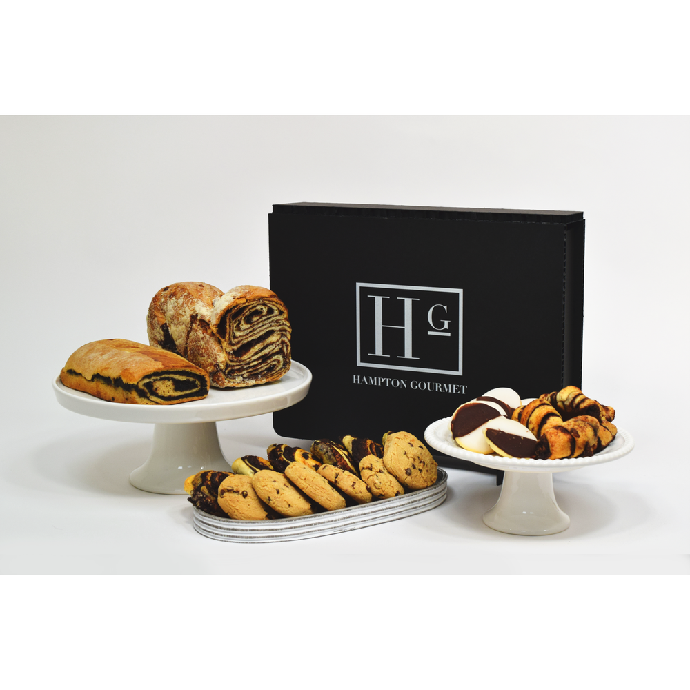 Hampton Gourmet Signature Gift Box Babka Cake and Cookie Collection Gift Box